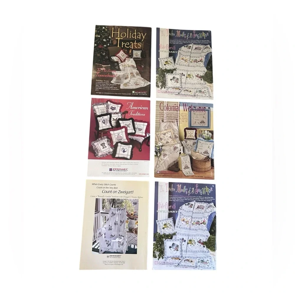Piecework Magazine Complete Year 2004 Lot of 6 Vintage Knitting Needlework Art